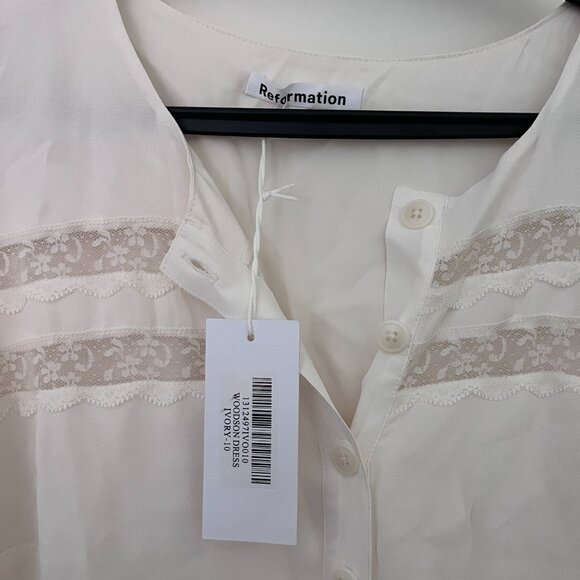 Reformation Woodson Dress (Sz 10) - Picture 6 of 7